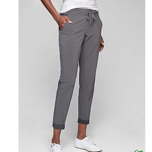 Athleta Midtown Ankle Jogger Pants Taupe